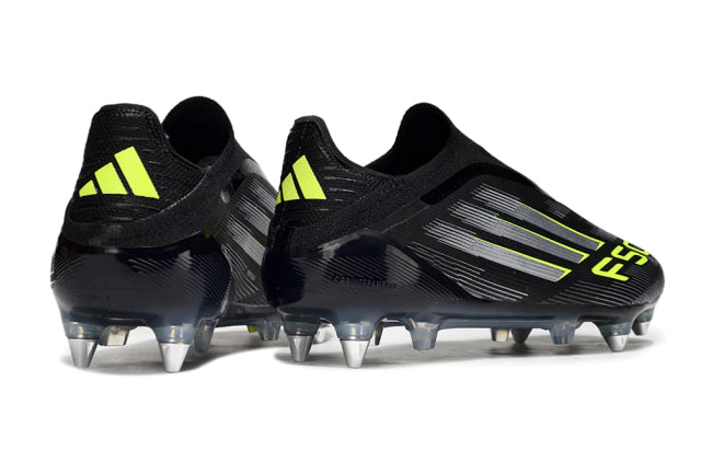 Chuteira Adidas F50 X Laceless Campo SG - Verde/Preto