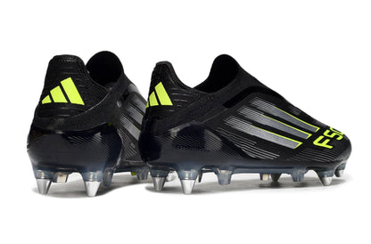 Chuteira Adidas F50 X Laceless Campo SG - Verde/Preto