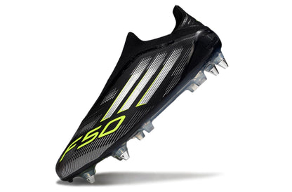 Chuteira Adidas F50 X Laceless Campo SG - Verde/Preto