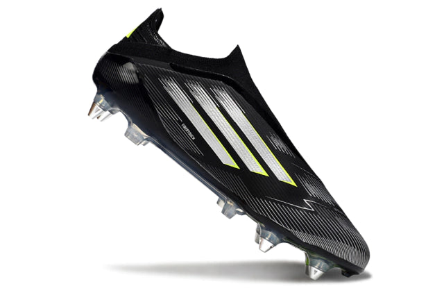 Chuteira Adidas F50 X Laceless Campo SG - Verde/Preto