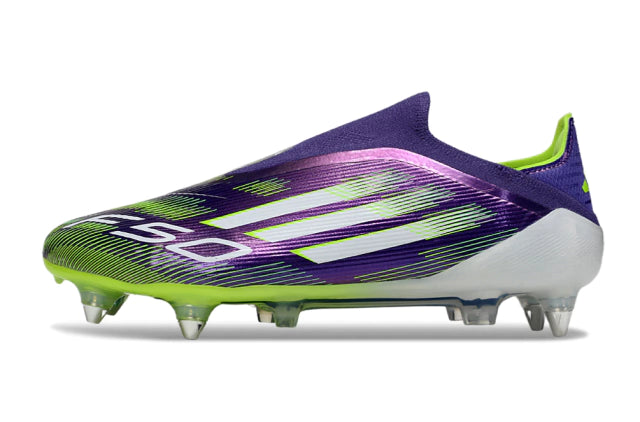 Chuteira Adidas F50 X Laceless Campo SG "Radiant Blaze"