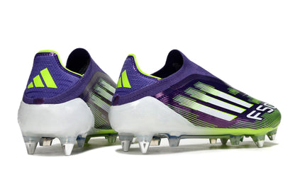 Chuteira Adidas F50 X Laceless Campo SG "Radiant Blaze"