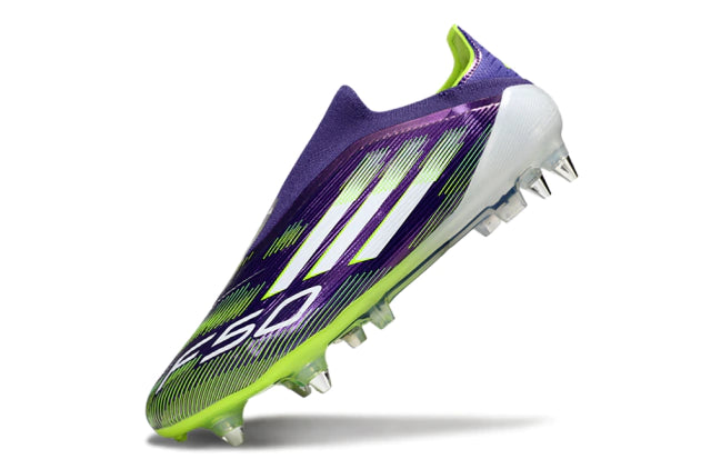 Chuteira Adidas F50 X Laceless Campo SG "Radiant Blaze"