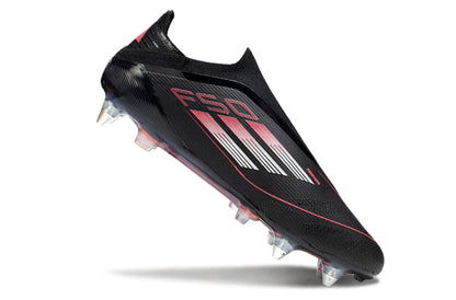 Chuteira Adidas F50 X Laceless Campo SG "Stealth Victory"