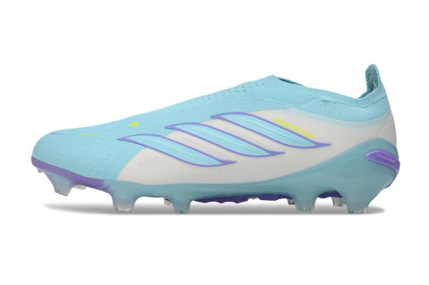 Chuteira Adidas Predator Laceless 26 Elite FG - Azul