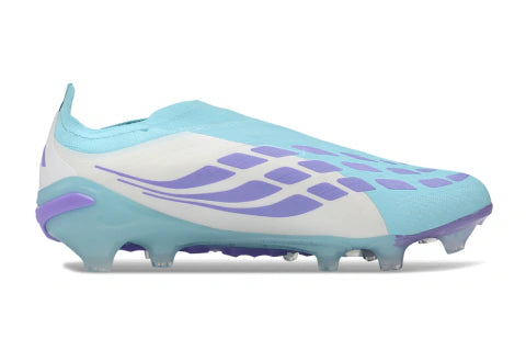 Chuteira Adidas Predator Laceless 26 Elite FG - Azul
