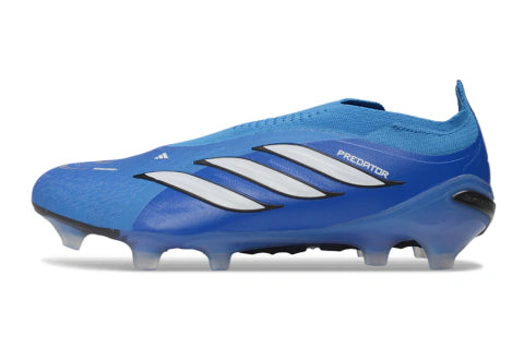 Chuteira Adidas Predator Laceless 26 Elite FG - Azul