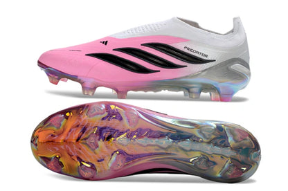 Chuteira Adidas Predator Laceless 26 Elite FG - Rosa