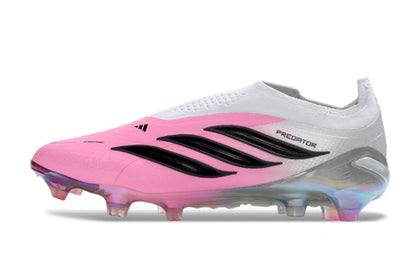 Chuteira Adidas Predator Laceless 26 Elite FG - Rosa