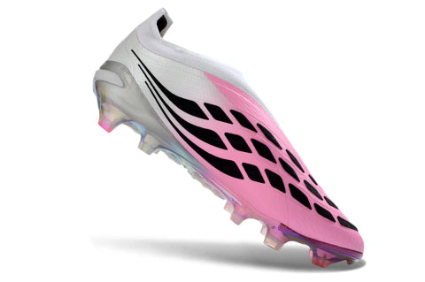 Chuteira Adidas Predator Laceless 26 Elite FG - Rosa