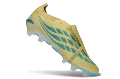 Chuteira Adidas Predator Tongue 26 Elite FG - Dourada