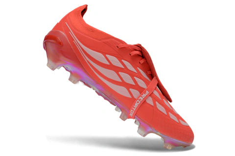 Chuteira Adidas Predator Tongue 26 Elite FG - Laranja