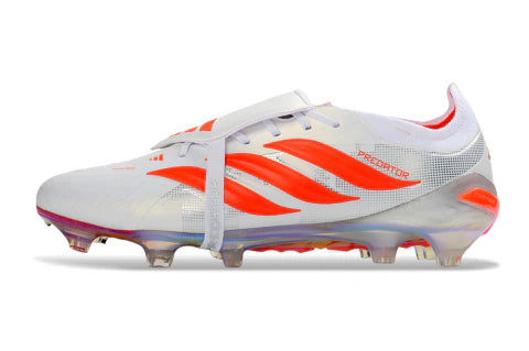 Chuteira Adidas Predator Tongue 26 Elite FG - Branco