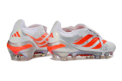 Chuteira Adidas Predator Tongue 26 Elite FG - Branco