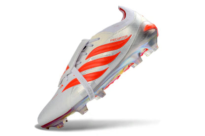 Chuteira Adidas Predator Tongue 26 Elite FG - Branco