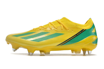 Chuteira Adidas X CrazyFast.1 SG - Amarelo/Verde R$599,99