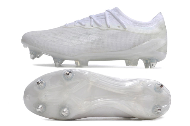 Chuteira Adidas X CrazyFast.1 SG - White