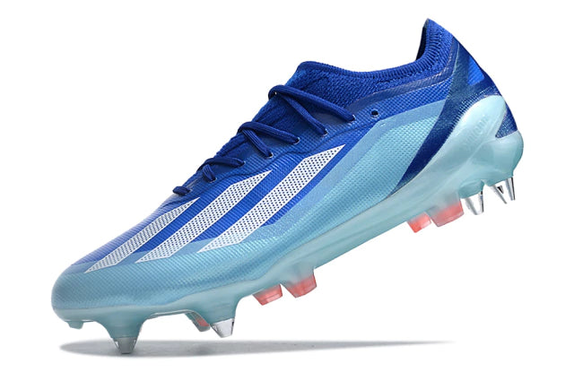 Chuteira Adidas X CrazyFast.1 SG "Marine Rush Pack"