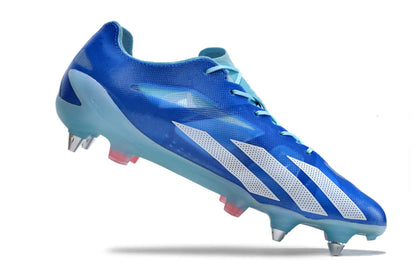 Chuteira Adidas X CrazyFast+ SG Marine Rush Pack