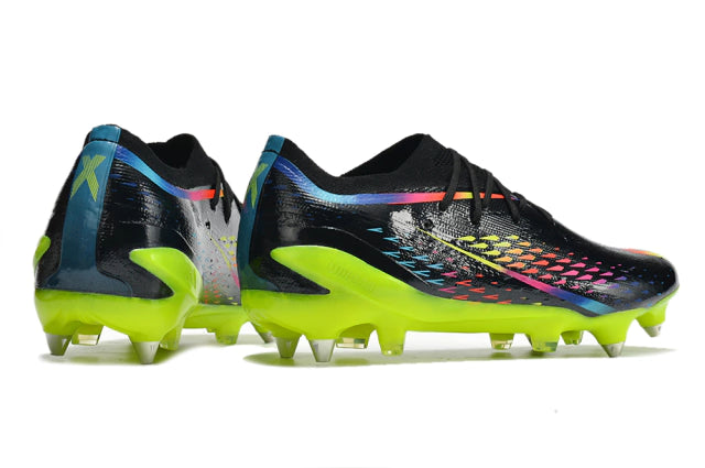 Chuteira Adidas X Speedportal.1 SG - Preto/Verde