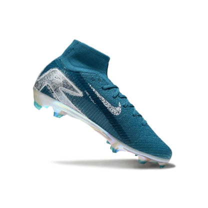Chuteira Nike Air Zoom Mercurial Superfly 10 Elite Campo - Azul Marinho/Branco