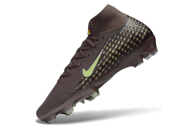 Chuteira Nike Air Zoom Mercurial Superfly 10 Elite Campo - Marrom