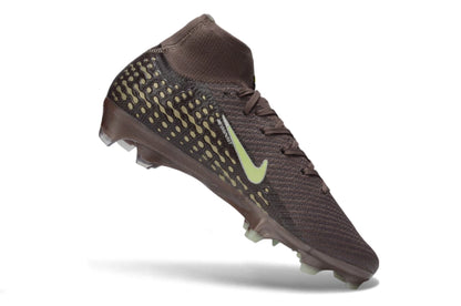 Chuteira Nike Air Zoom Mercurial Superfly 10 Elite Campo - Marrom