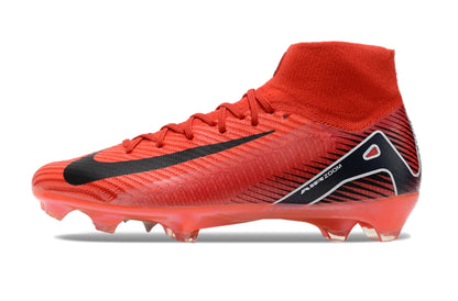 Chuteira Nike Air Zoom Mercurial Superfly 10 Elite Campo - Vermelho/Preto