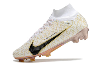 Chuteira Nike Air Zoom Mercurial Superfly 9 Elite Campo "United Golden"