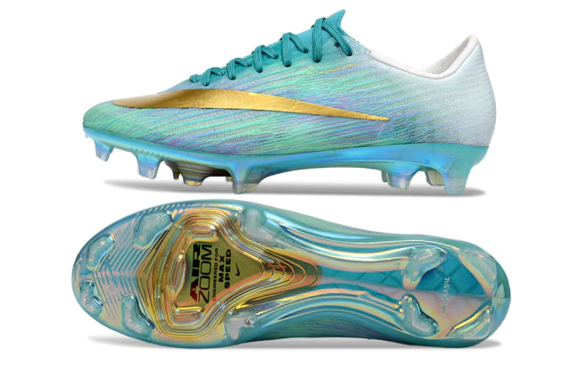 Chuteira Nike Mercurial Superfly 11 Elite FG - Azul/Dourado