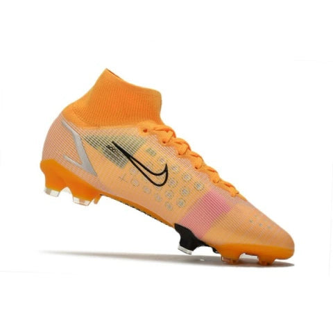 Chuteira Nike Mercurial Superfly 8 Elite Campo FG - Laranja