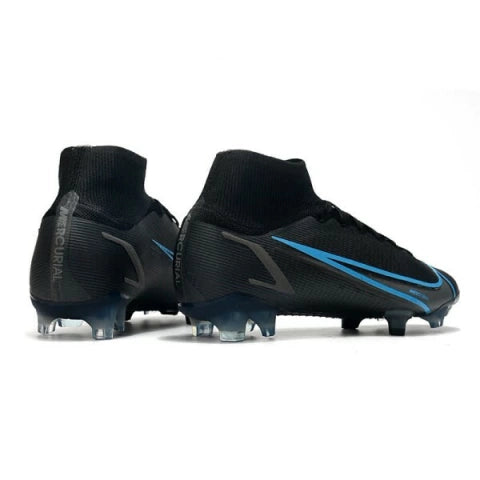 Chuteira Nike Mercurial Superfly 8 Elite Campo FG "Black Pack"