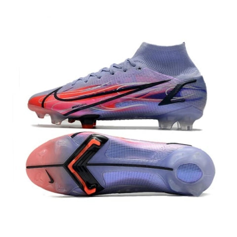 Chuteira Nike Mercurial Superfly 8 Elite Campo FG "Kylian Mbappé Flames"