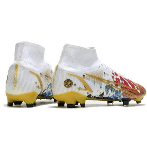 Chuteira Nike Mercurial Superfly 8 Elite Campo FG "Record Breaking CR7"