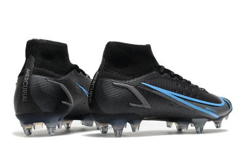 Chuteira Nike Mercurial Superfly 8 Elite SG "Black Pack"